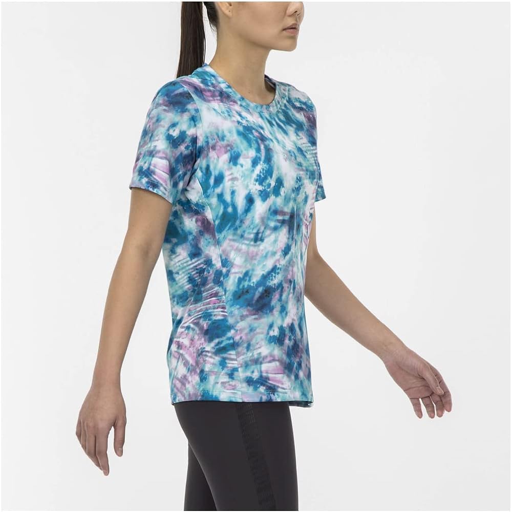 Mizuno 32MA2811 Women's Training Wear, Short Sleeve T-Shirt, UPF50+