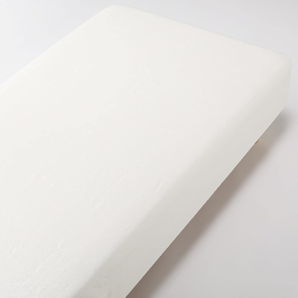 MUJI Hemp Plain Weave Fitted Sheet/SS Generation 44795538
