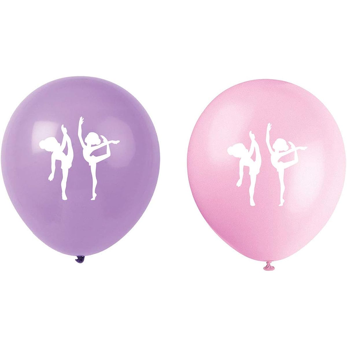 MAGJUCHE Gymnastics Party Balloons 16pcs for Girls Kids Birthday Party Decorations Party Supplies