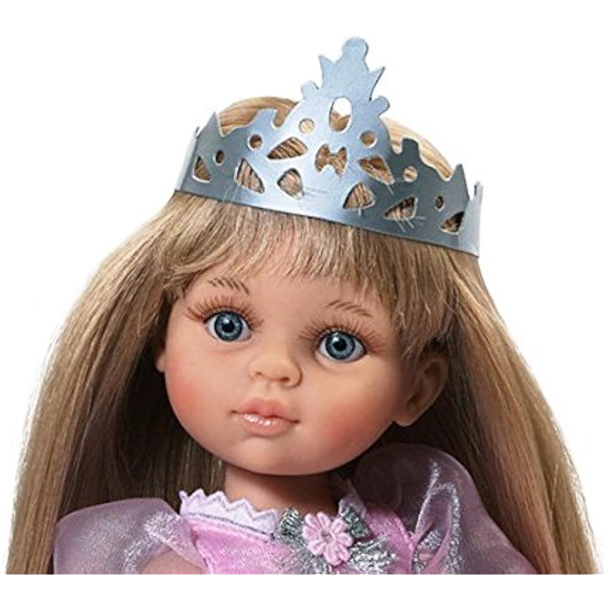 Paola Reina Las Amigas Carla Pink Princess 12.5 inch Doll (Made in Spain)