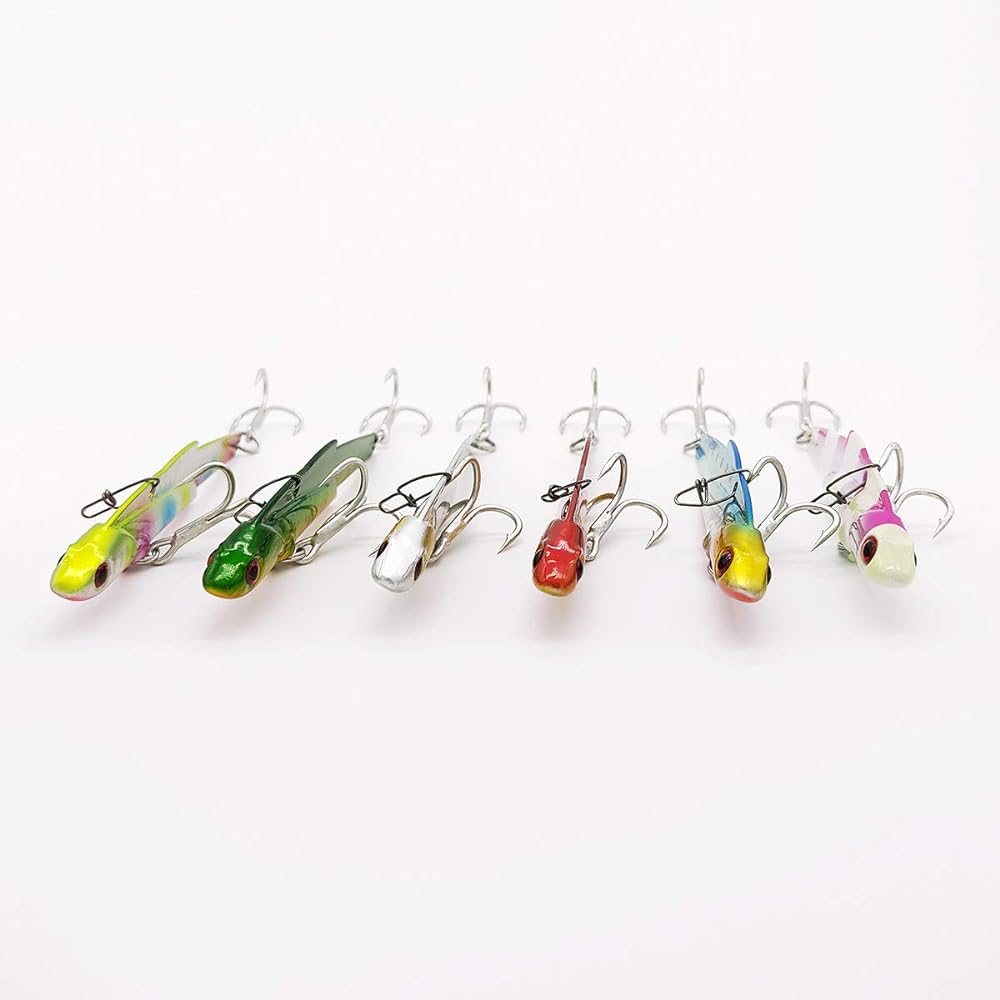 Orrud fishing gear "Metal Vibration BIG" 6 color set 10.6cm 45g For large blue fish 2 hook specification qb100205