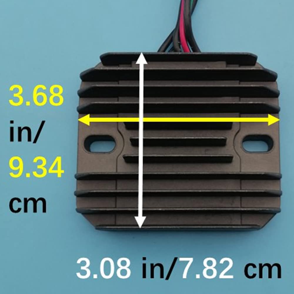 Tuzliufi Voltage Regulator Rectifier for Hayabusa Intrude Quadrunner GSXR600 GSXR750 GSXR1000 GSX1300R VL1500 LT-F500F 32800-33E10 32800-33E20 32800-33E211111 5 Pin 1 996 1997-2004 2 005 2006 2007 Z113.