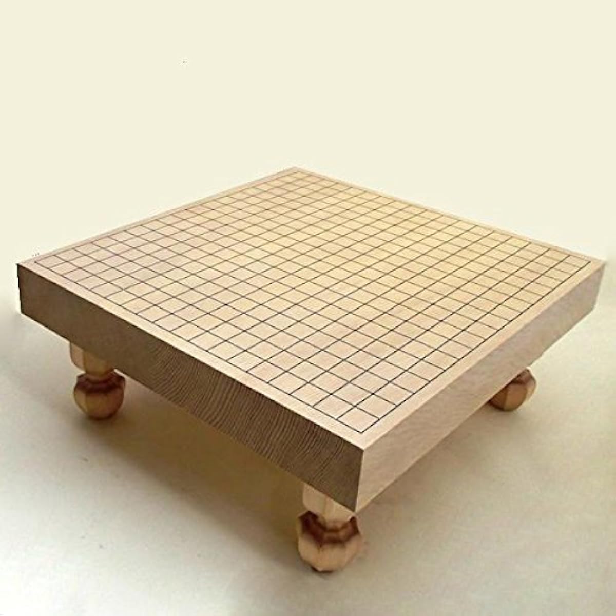 Go board, new kaya (2-inch) jointed go board with legs, bamboo