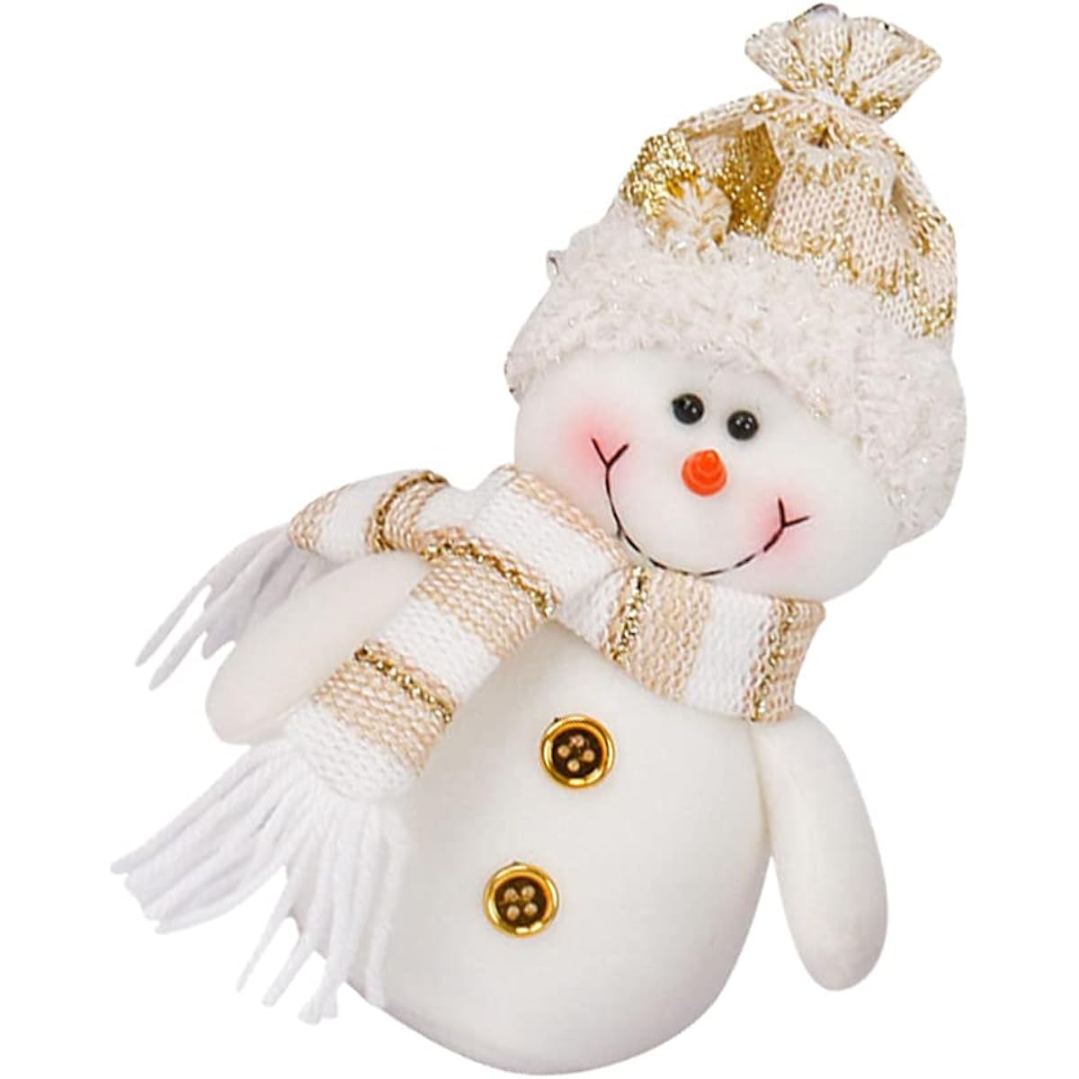 TOYANDONA Christmas Snowman Decorations Christmas Plush Doll Pendant Tree Hanging Ornaments for Christmas Table Decor