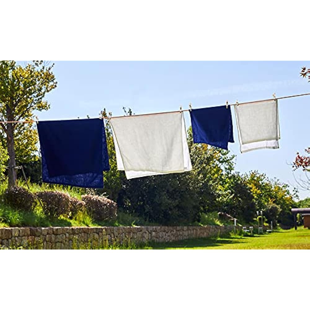 Double Gauze Bath Set of 5 Bath Towels Made in Japan Senshu Towel (Approx. 60 x 120cm) Off White