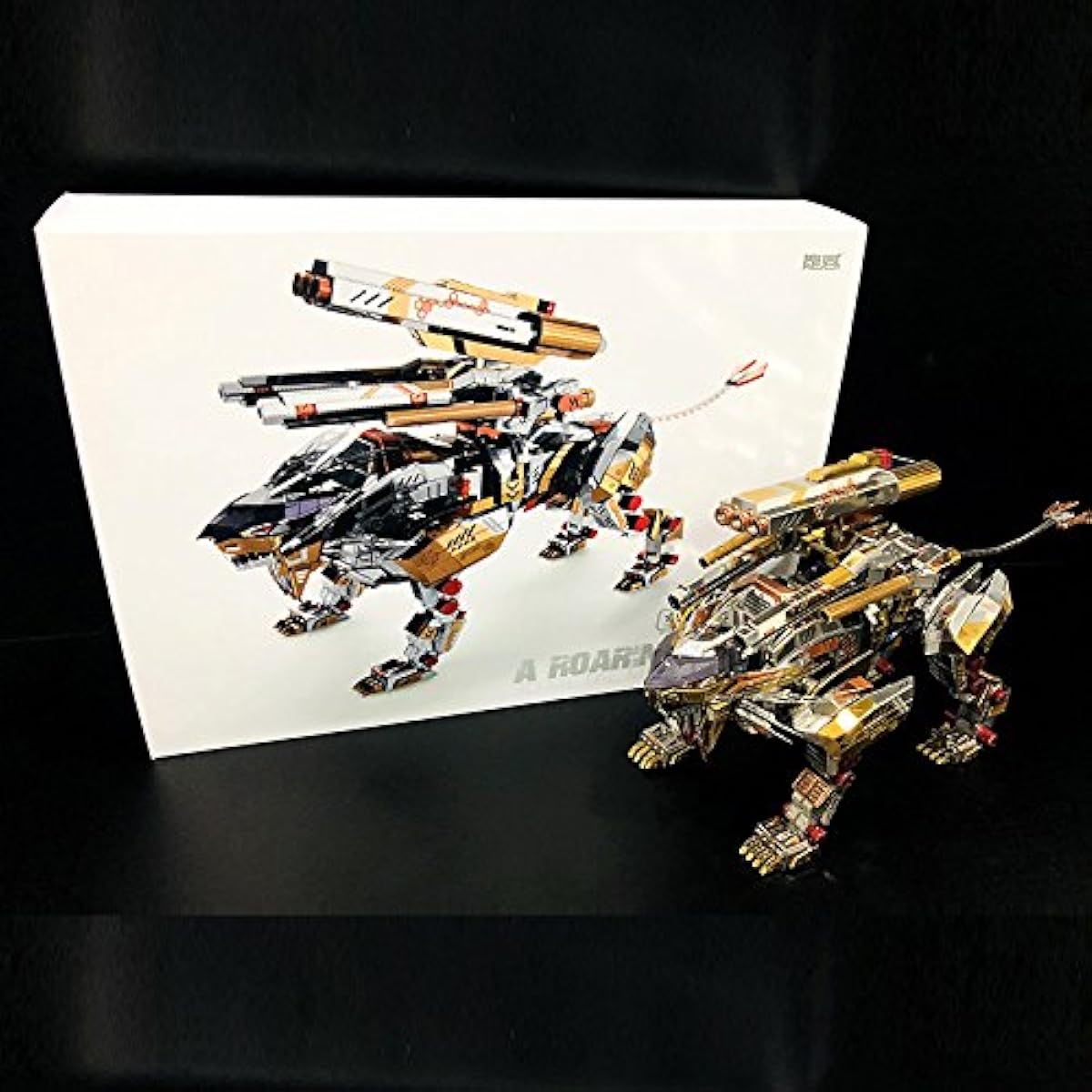 Microworld 3D Metal Nano Puzzle A Roaring Lion Assemble Model Kit D001 DIY 3D Laser Cut Jigsaw Toy