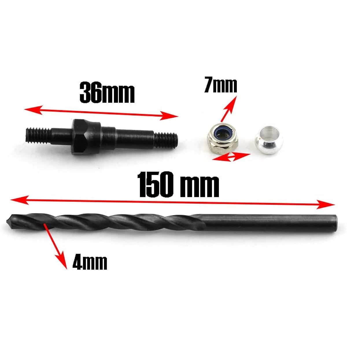 Front & Rear Universal Shock Standoff Upgrade Parts Arrma 6S BLX Typhon Kraton Outcast Mojave Notorious Infraction Felony Talion Limitless 4pcs #45 Steel EXB Shock Mount #ARA330703 (Silver)