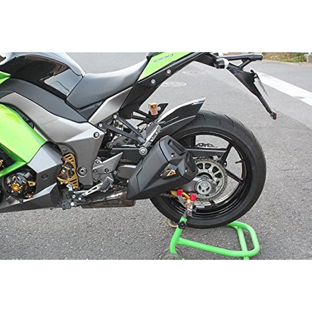 SSK inner rear fender dry carbon twill weave glossy (NINJA1000/NINJA1000ABS 11-) CK00202TG