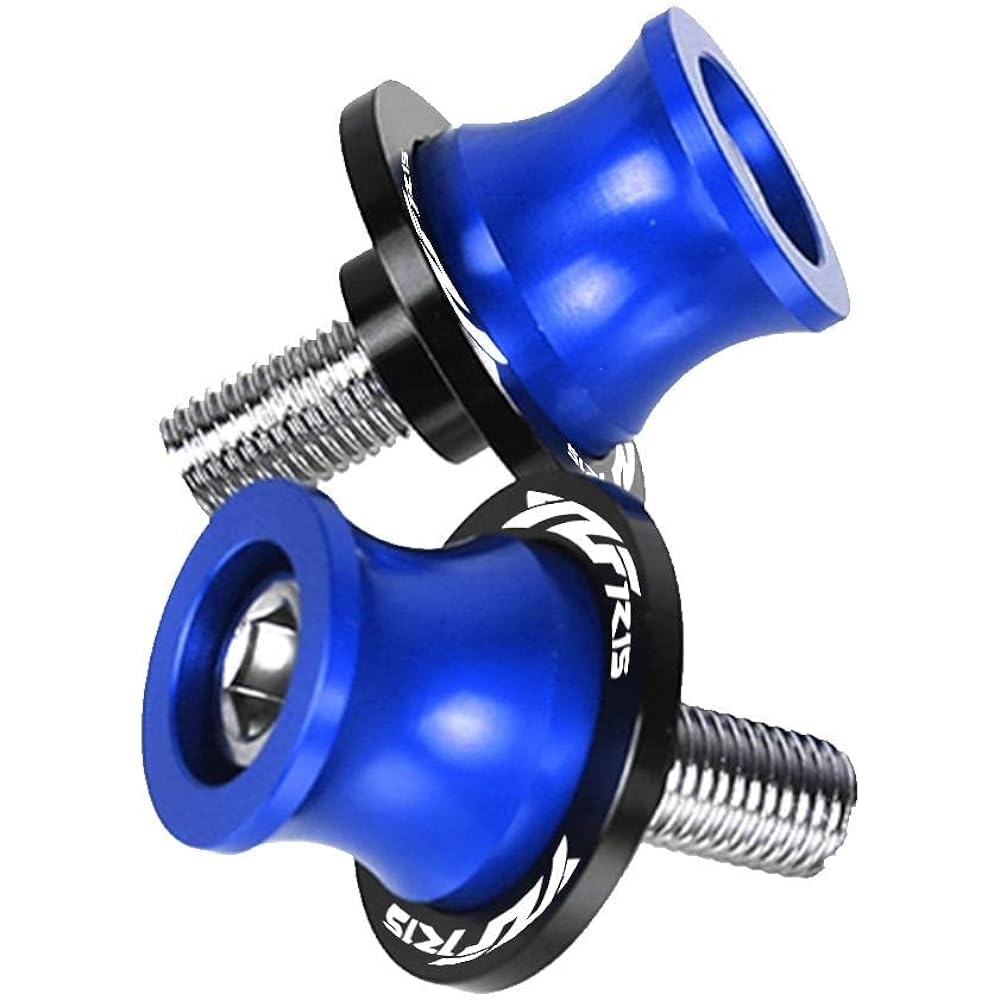Swing Arm Spool Stand Screw Slider Motorcycle 6MMCNC Swing Arm Spool Stand Screw Slider For Ya-ma-ha YZFR15 YZF-R15 YZF R15 2013-2021 2015 2016 2017 2018 2019 2020 (Color: Blue)