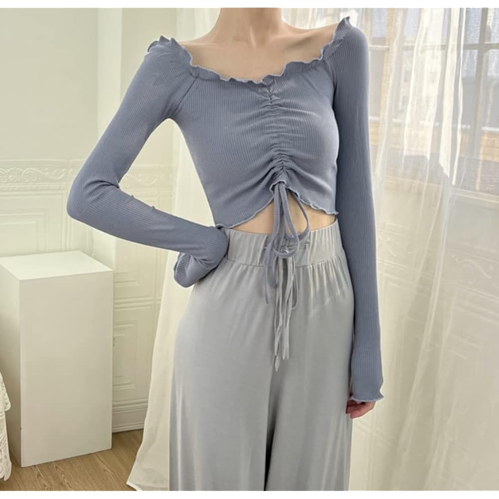 ProDance Navy Light Blue Beige Pink Long Sleeve Tops Ballet Wear PT006N