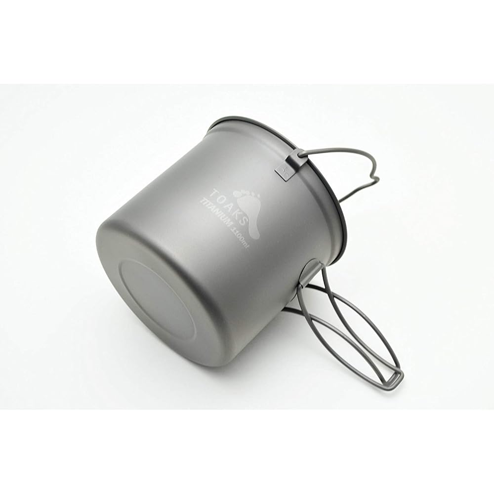 Toaks Pot with Bail Handle 1100ml POT-1100-BH