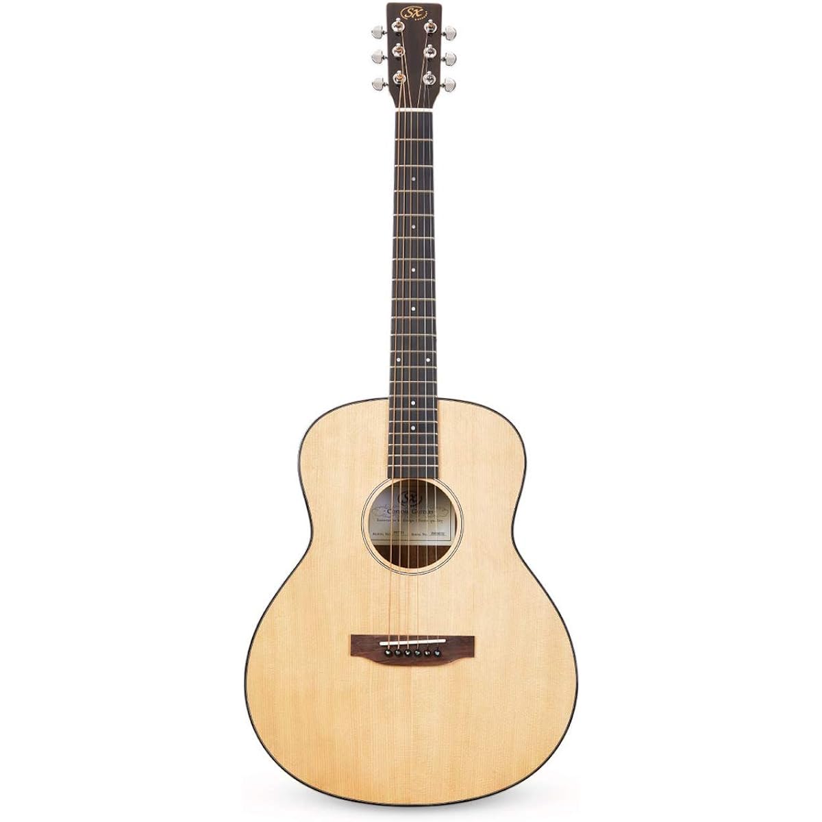 SX SS760E Acoustic Guitar Beginner 12-piece Set Acoustic Guitar Mini Guitar Electric Acoustic GS Mini Size Short Scale SX