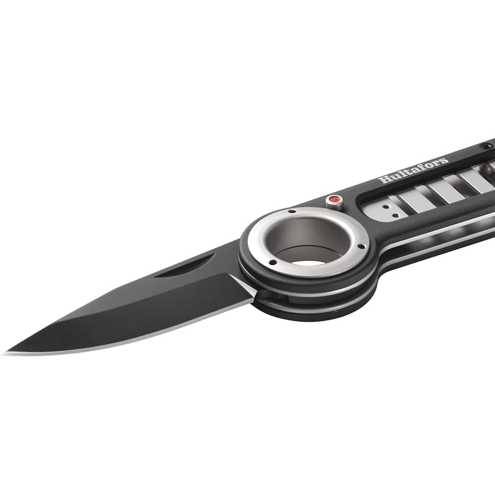 Hultafors Camping Knife Multipurpose Sturdy Compact Blade Dimensions: 70mm Outdoor Folding Knife OKF AV03803100 Blade Dimensions/70mm, Blade Thickness/2.8mm, Total Length/188mm, Storage Size/116mm