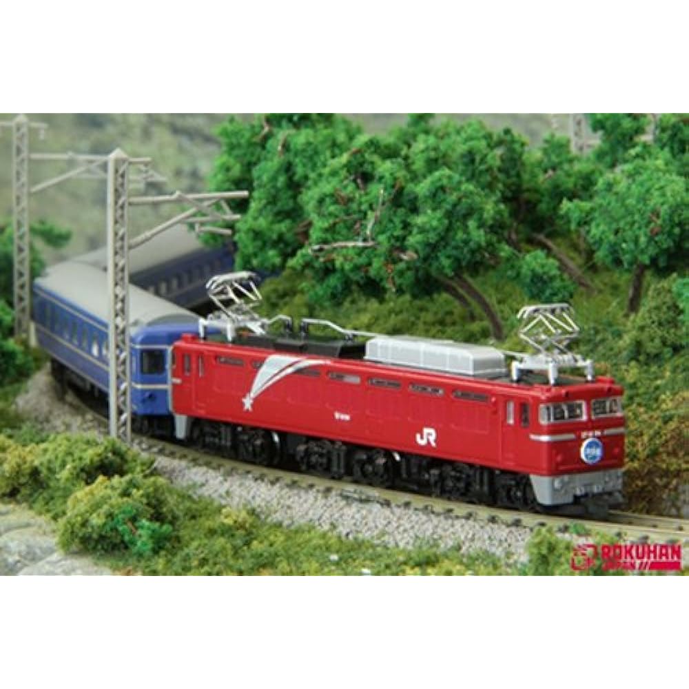 Rokuhan Z gauge T015-1 EF81 electric locomotive Hokutosei paint