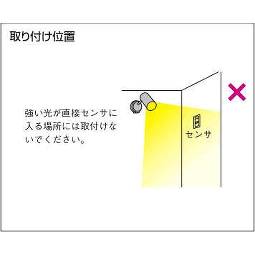 Koizumi Furnitech Koizumi Lighting Indoor (Switch Box Type) with Human Sensor ON-OFF Type AE41756E