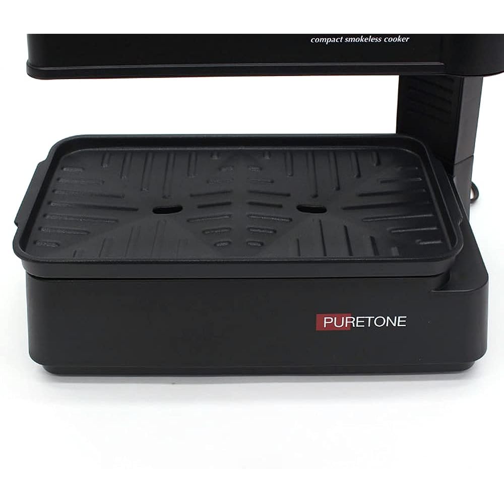 Hiro Corporation HIRO Compact Smokeless Cooker HTG-375 Black