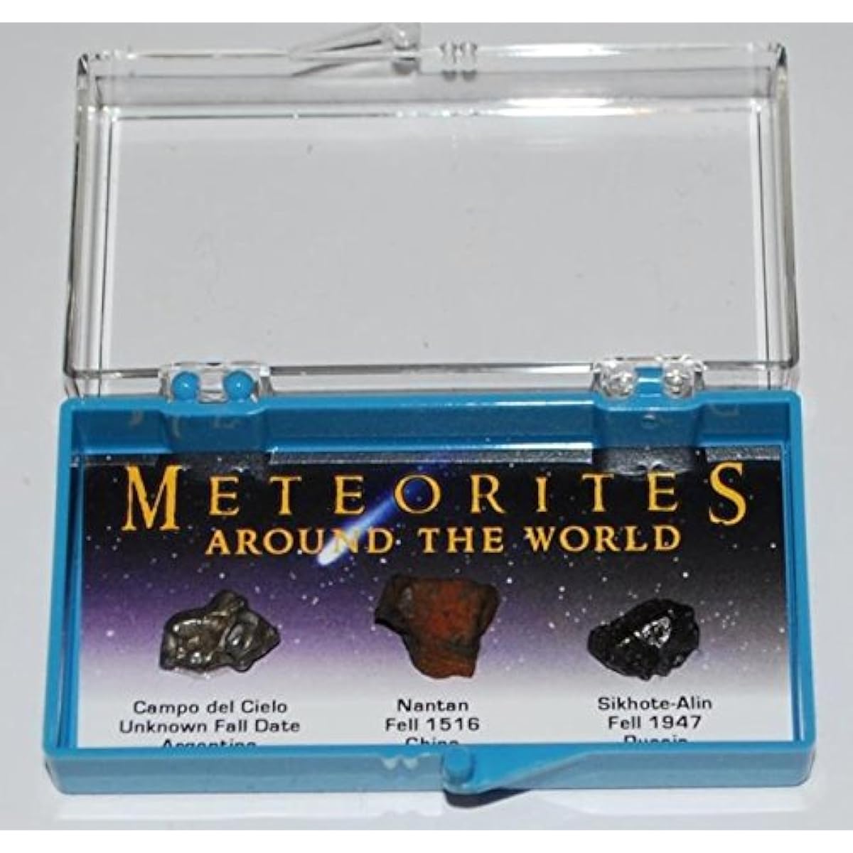 METEORITES Around the World Display Nantan Campo Sihotearin #10174 4o