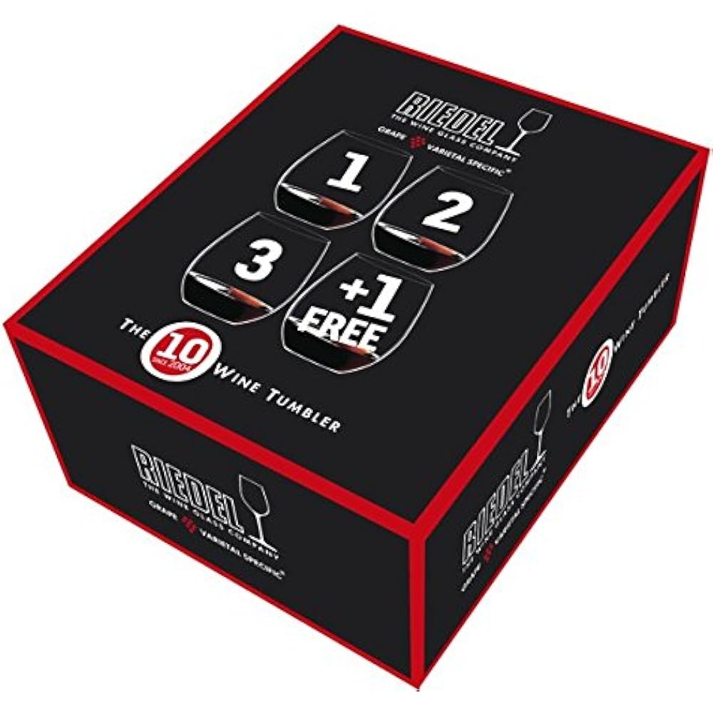 Riedel Red Wine Glass Value Pack Riedel O Value Pack Cabernet x3 & Merlot x1 7414/0 600cc 4 pieces