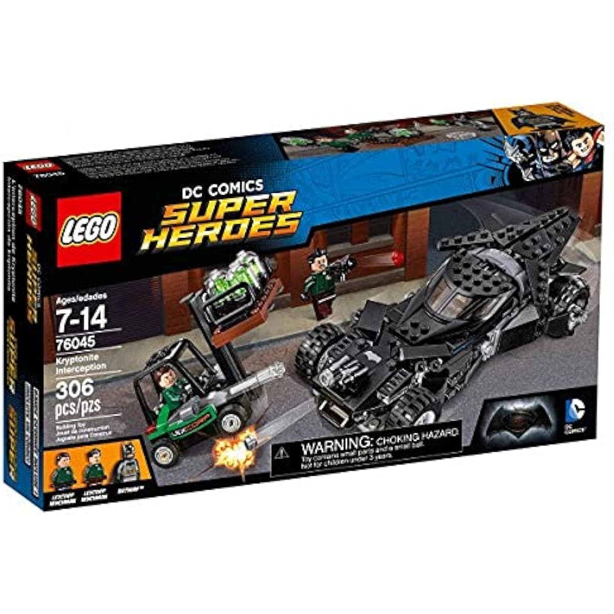 Lego Super Heroes 76045 DC Comics- Kryptonite Interception 306 pics
