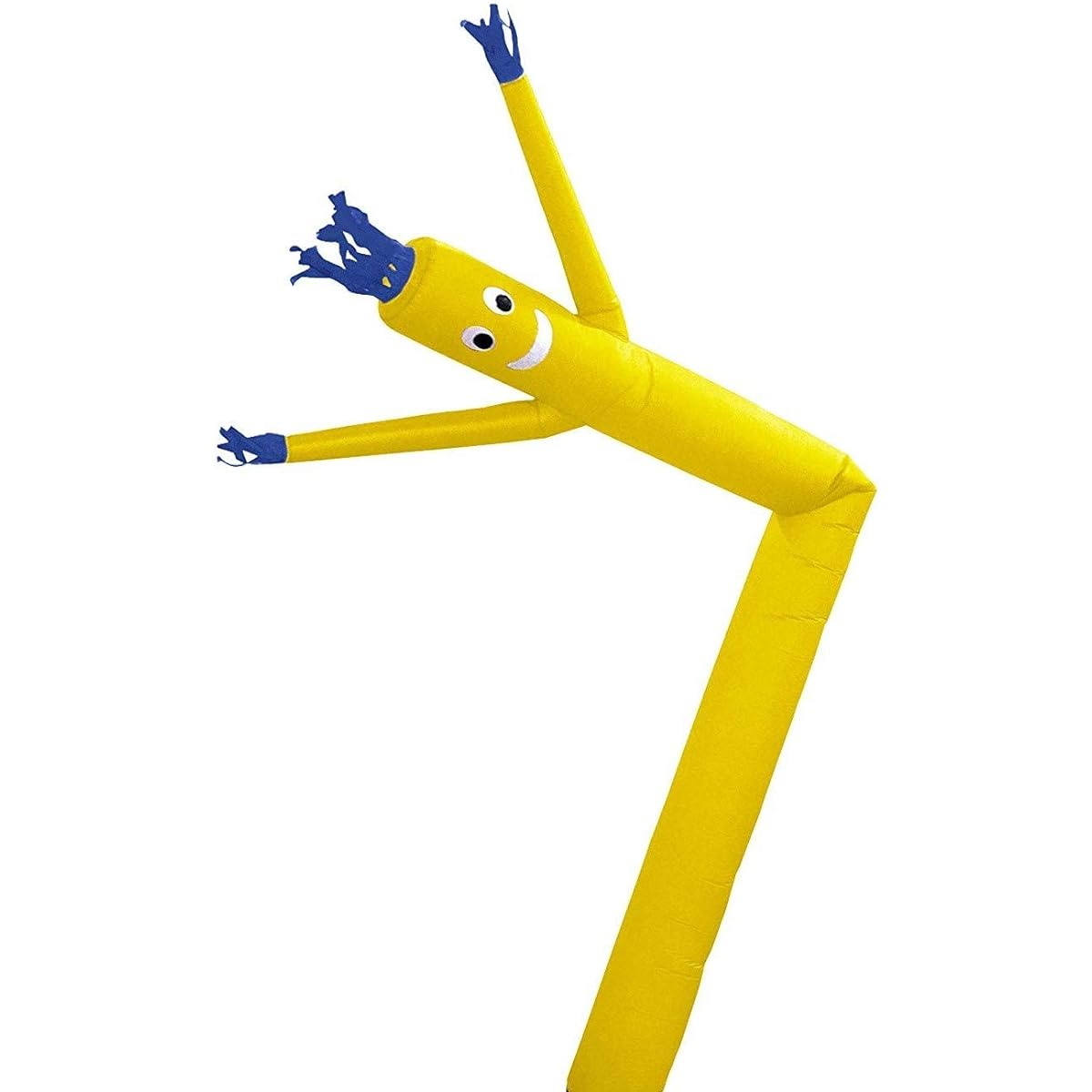 Skyerz 20ft Inflatable Advertising Sky Air Puppet Wacky Waving Arms Inflatable Tube Man 20ft Yellow (Blower Not Included)