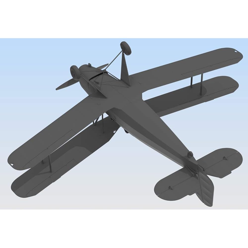 ICM ICM 1/32 Luftwaffe Buecker Bu131B German Training Aircraft Plastic Model 32031