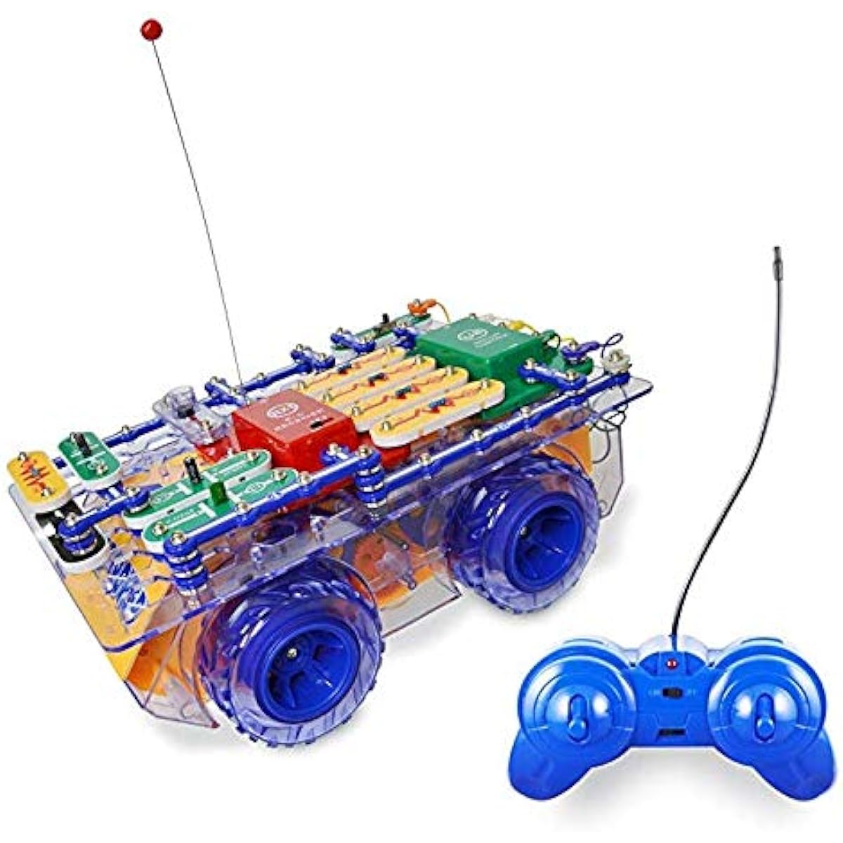 Snap Circuits Remote Control Snap Rover Electronics Discovery Learning Kit
