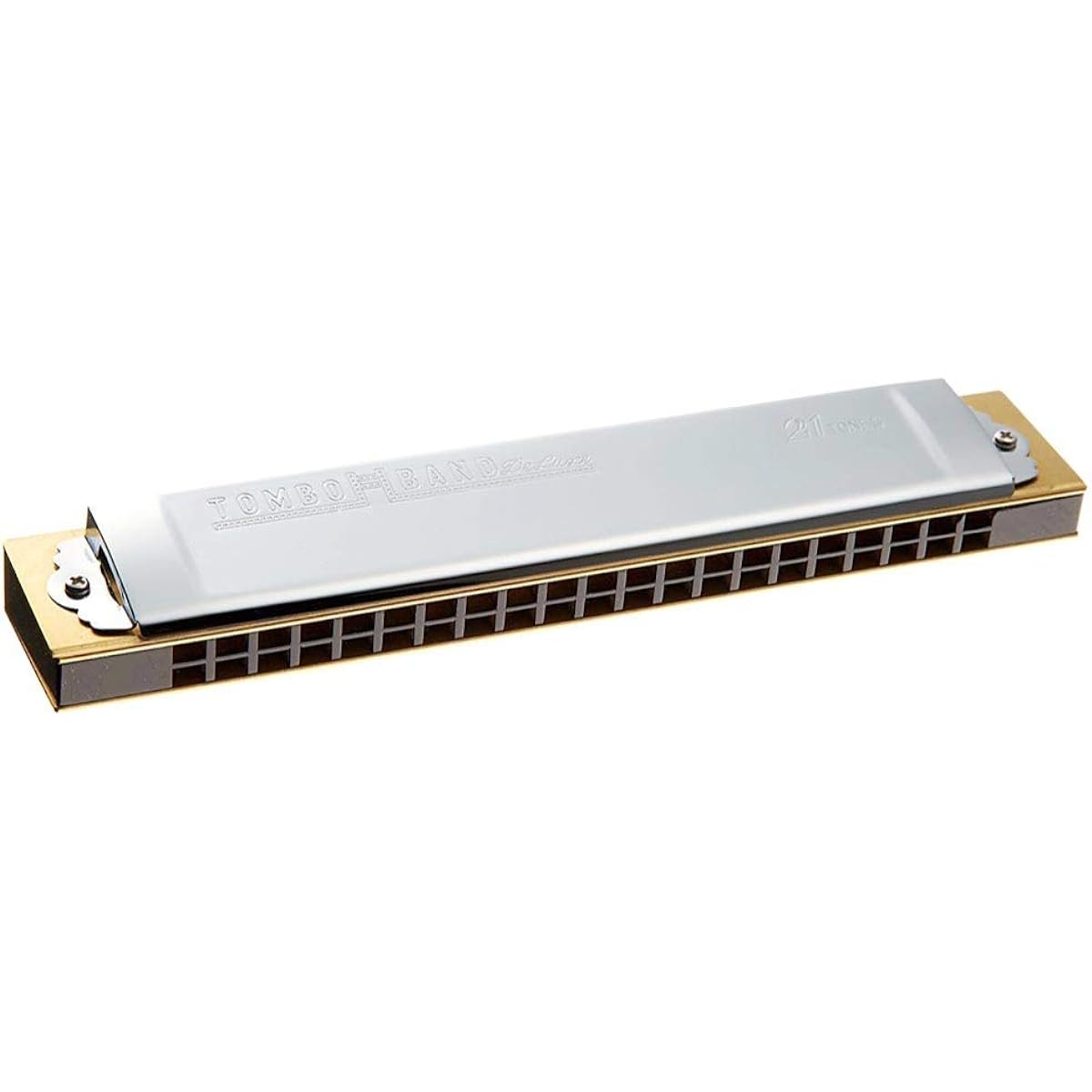 TOMBO NO.1521/C natural minor special dragonfly band double note harmonica