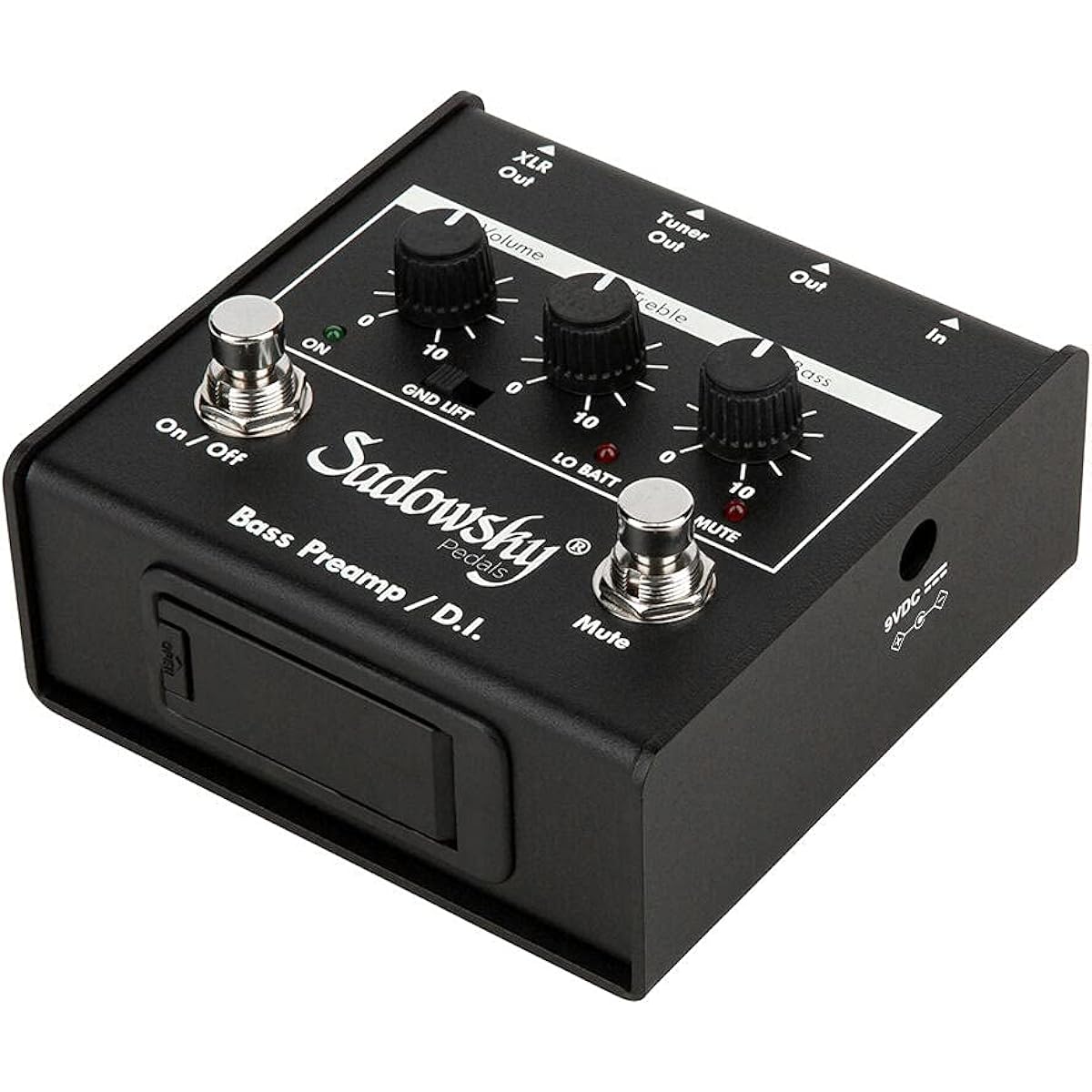 Bass preamp/EQ/DI effect pedal SAC PED SBP 1 V2