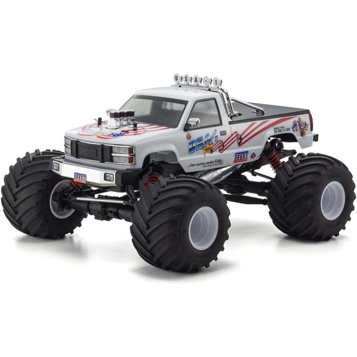 Kyosho Kyoso 1/8 USA-1 Nitro .25 Engine Monster Truck KYO33155 Truck Gas RTR 1/8 Off-Road