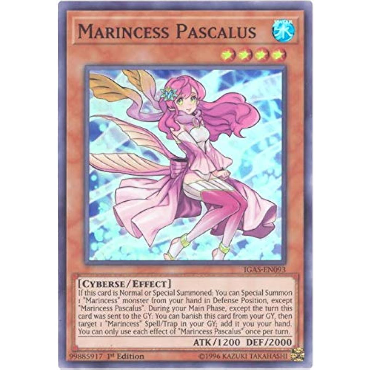Marincess Pascalus - IGAS-EN093 - Super Rare - Unlimited Edition