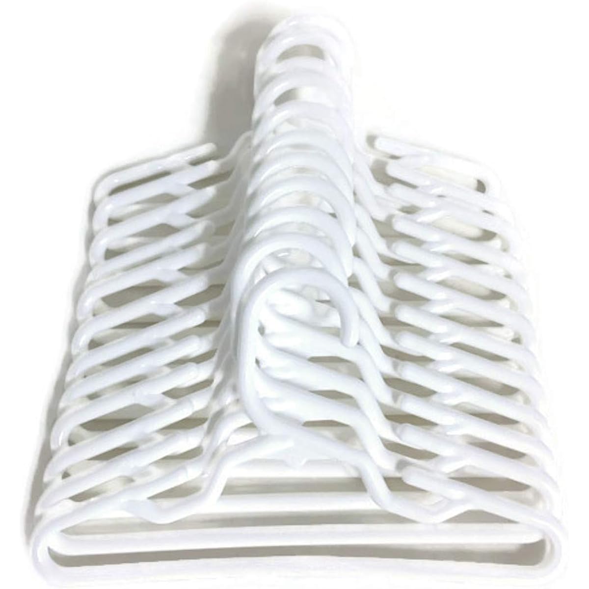 12 White Hangers (1 Dozen) Outfit for 14" American Girl Wellie Wisher Doll