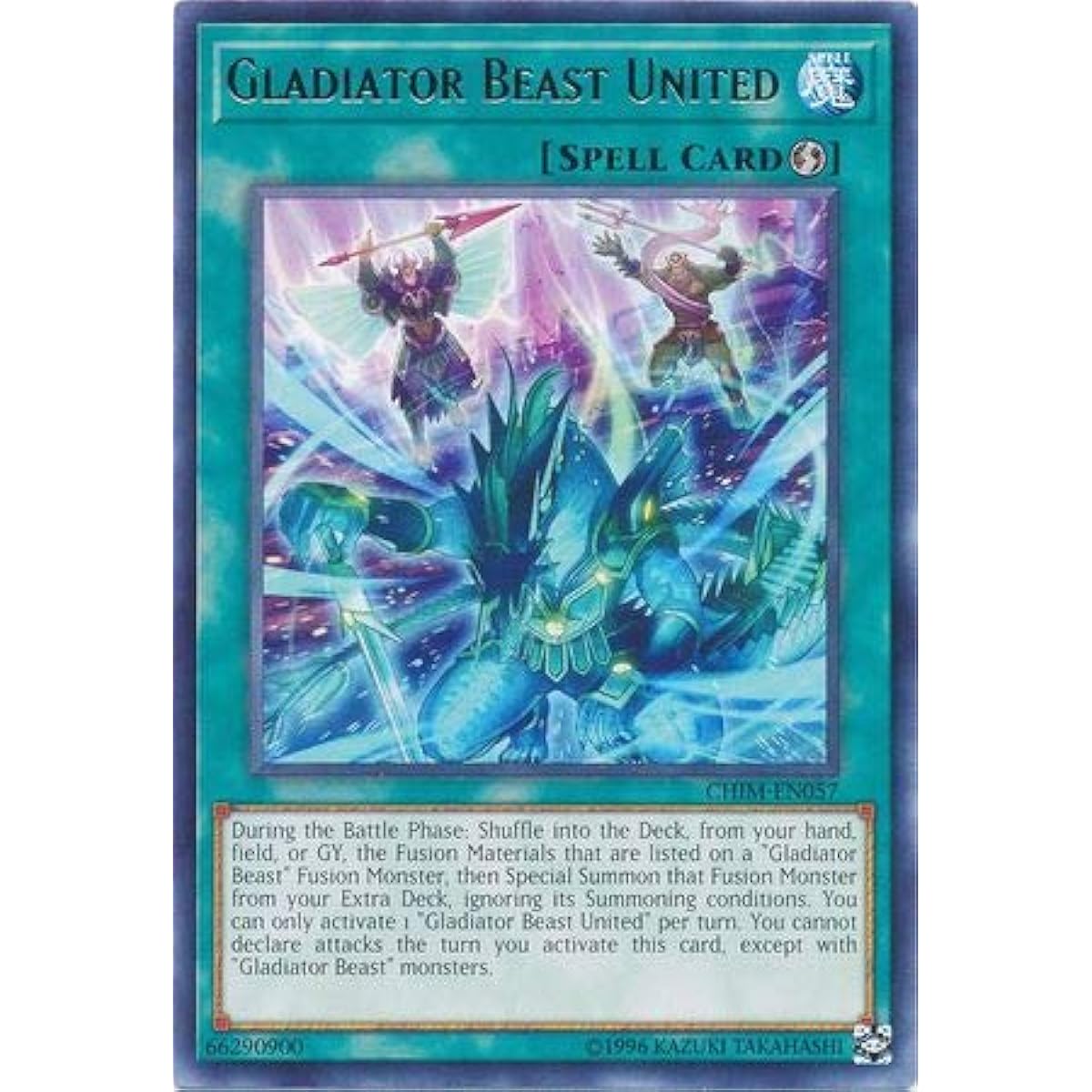 Gladiator Beasts United - CHIM-EN057 - Rare - Unlimited Edition.