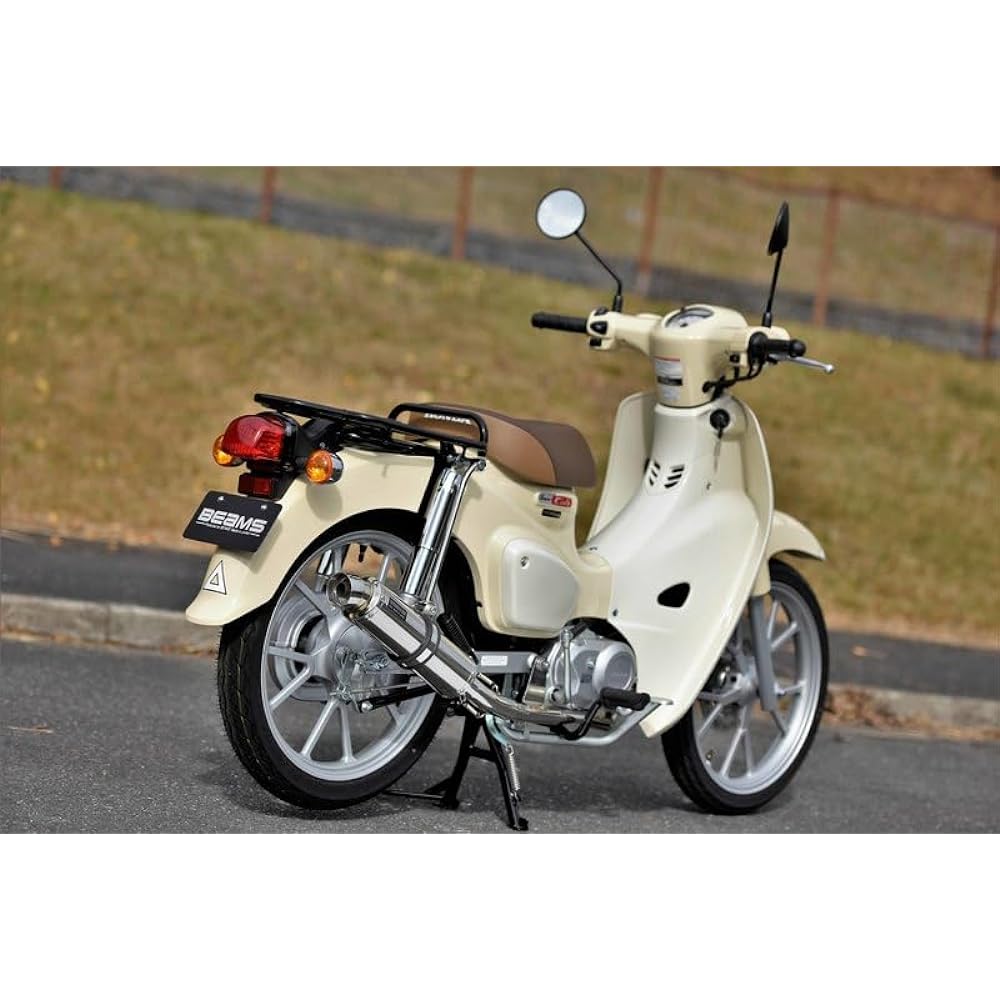 BEAMS Motorcycle R-EVO Stainless Silencer Down Type Government Certification Super Cub 110 8BJ-JA59 G1006-53-108