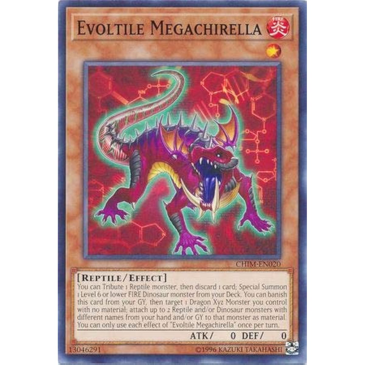 Evoltile Megachirella - CHIM-EN020 - Common - Unlimited Edition