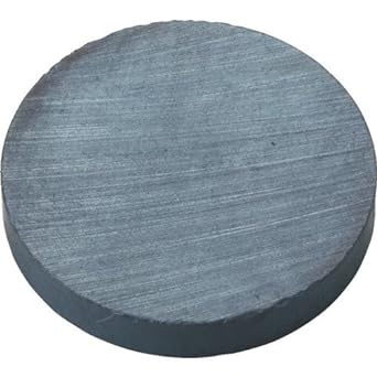 TRUSCO Ferrite Magnet Outer Diameter 80mm x Thickness 10mm Pack of 5 TF80RA-5P