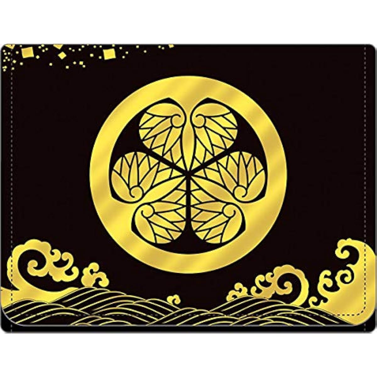 Synthetic leather deck case "Aoi no Crest"
