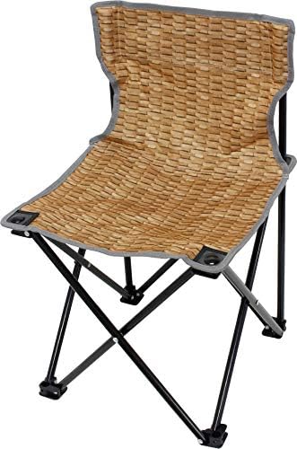 Maruwa Boeki Outdoor Chair Weave Compact Chair 35 x 32 x 58 cm French