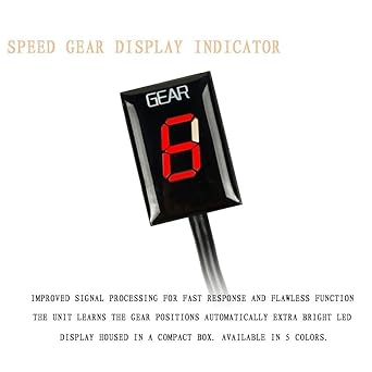 Speed Display Meter Gear Indicator Make For Yamaha FZ8 YZF-R1 FZ16 FZ1 MT03 R6 Xj6 XJR 1300 FJR1300 TDM 900 FZS400 FZS600 Wr250R Motorcycle Display