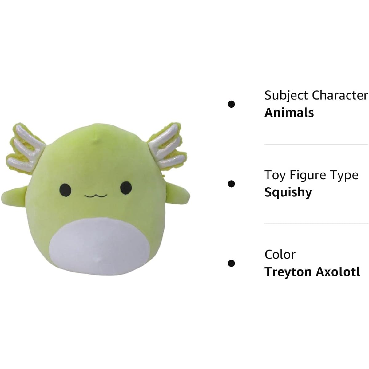 Squishmallow Official Kellytoy Plush Sea Creatures Squad Squad Soft Stuffed Animals (Treyton Axolotl 5")