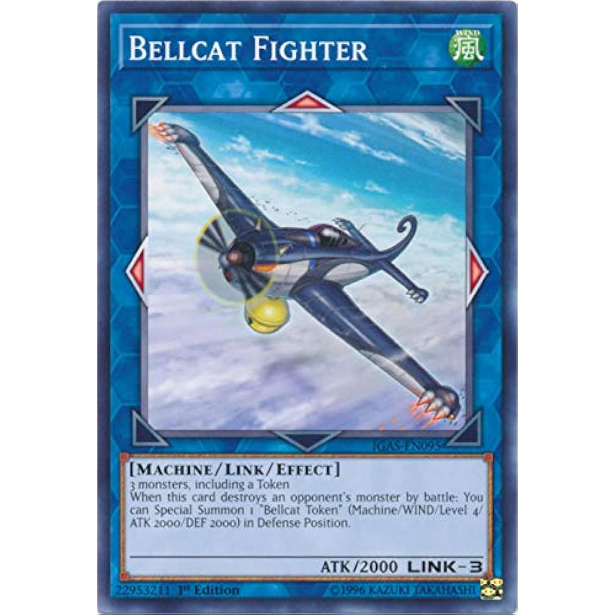 Bellcat Fighter - IGAS-EN095 - Common - 1st Edition.