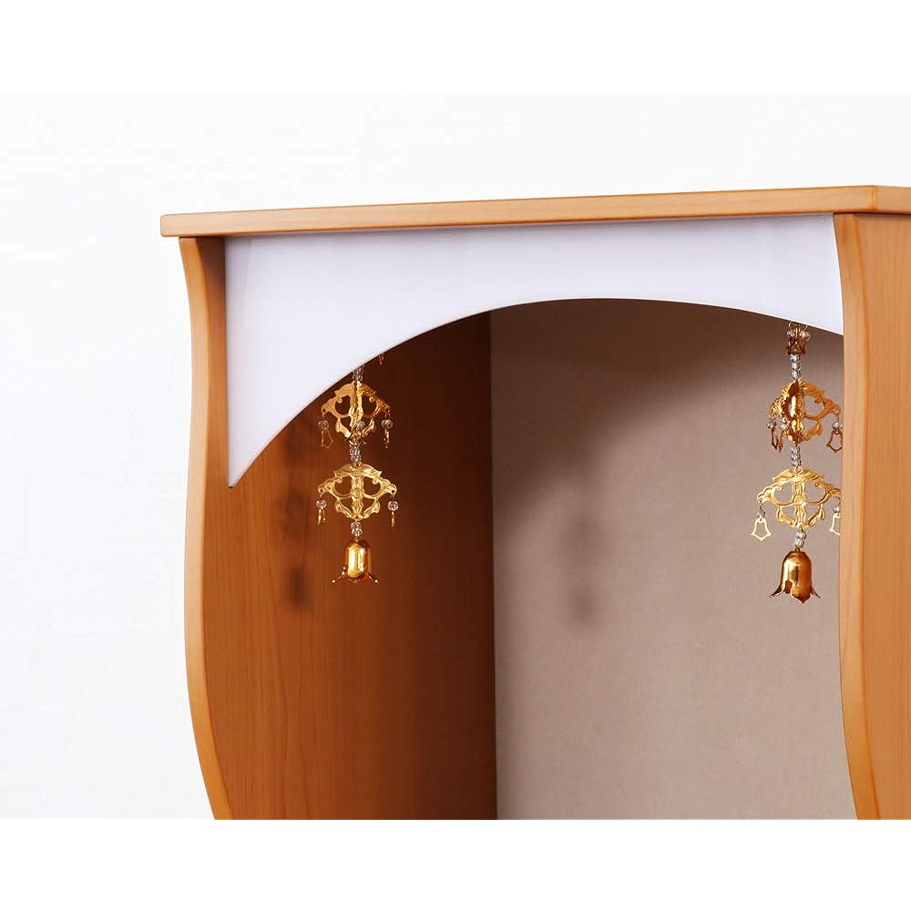 Mini Buddhist altar "Silk" Light color No altar set