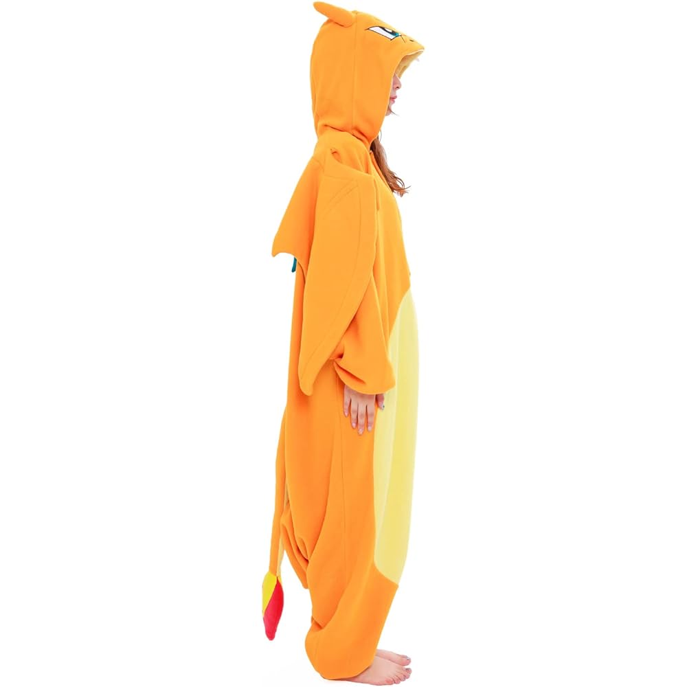 SAZAC Character Fleece Kigurumi Pokemon Charizard