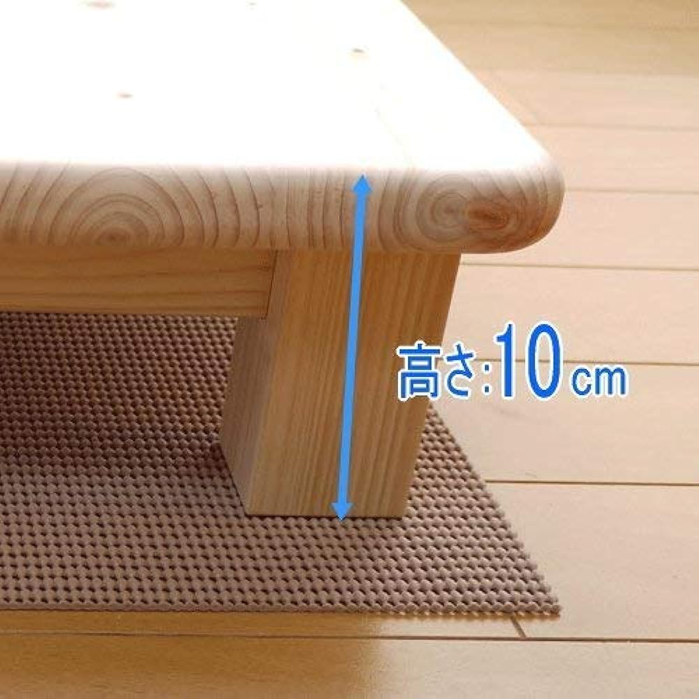Hinoki step climbing platform (Easy indoor exercise DVD included/Elevating exercise management sheet included/Japanese wooden step stool)