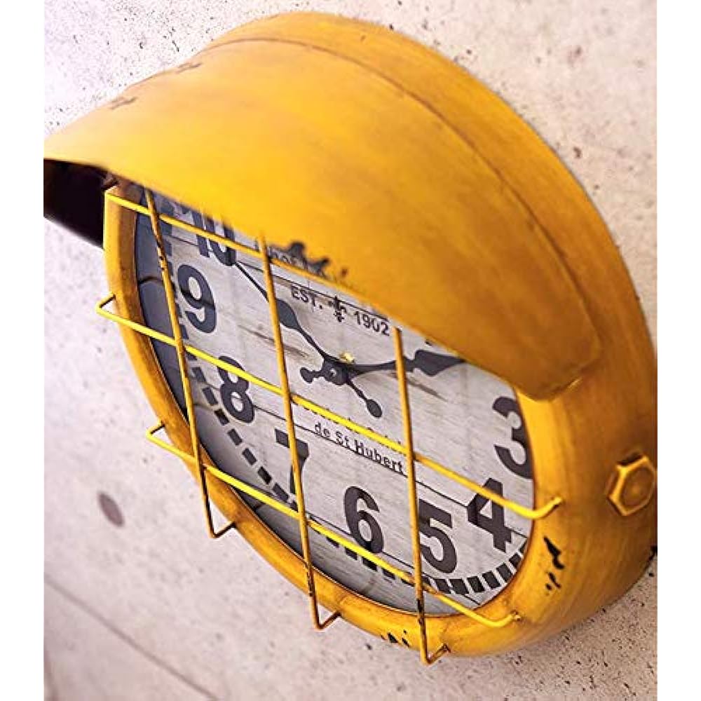 Antique Clock Submarine/Yellow (Submarine) Retro Style Vintage Clock Wall Clock Clock American Goods American Goods Manly