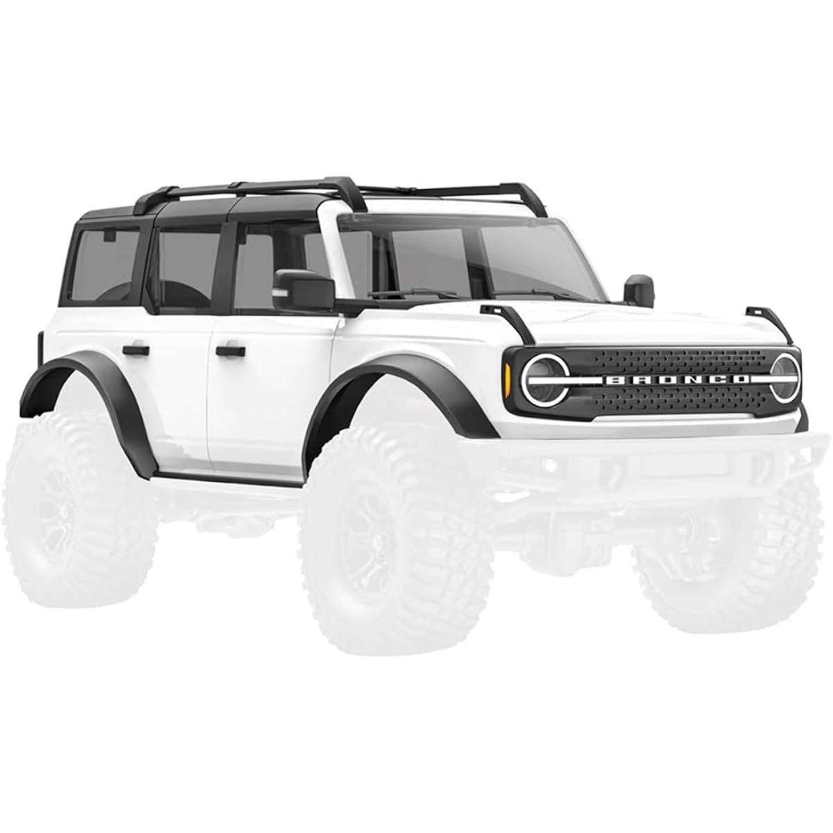 Traxxas 9711 Ford Bronco Bodywork White - 1:18
