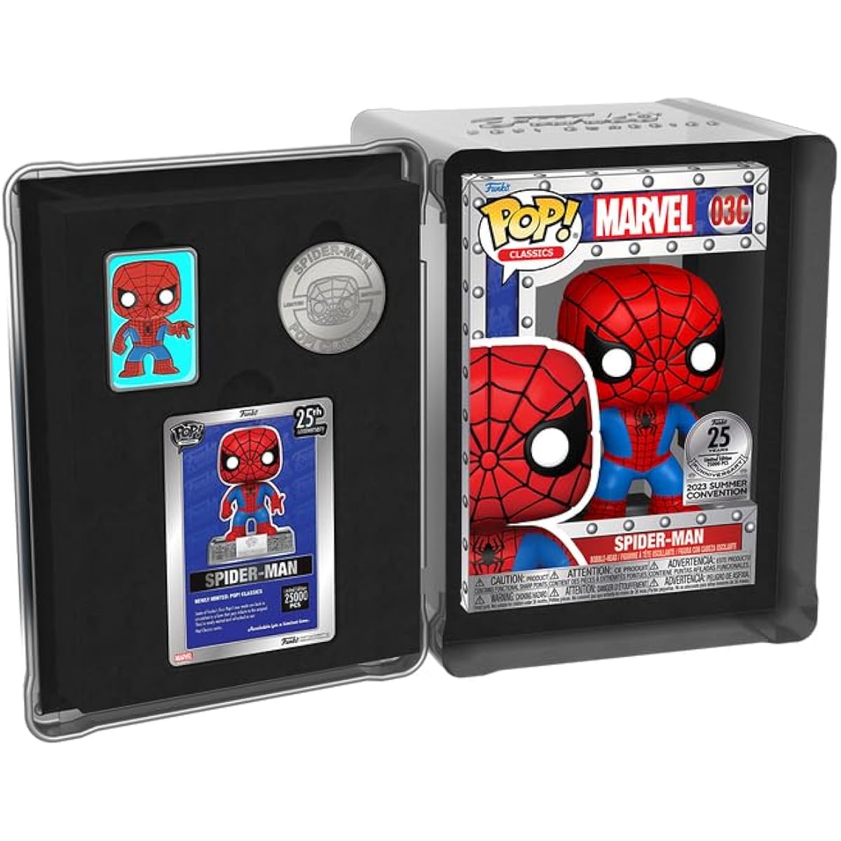 Funko SDCC 2023 (Shared): Marvel POP! Classics Spider-Man 25TH Anniversary