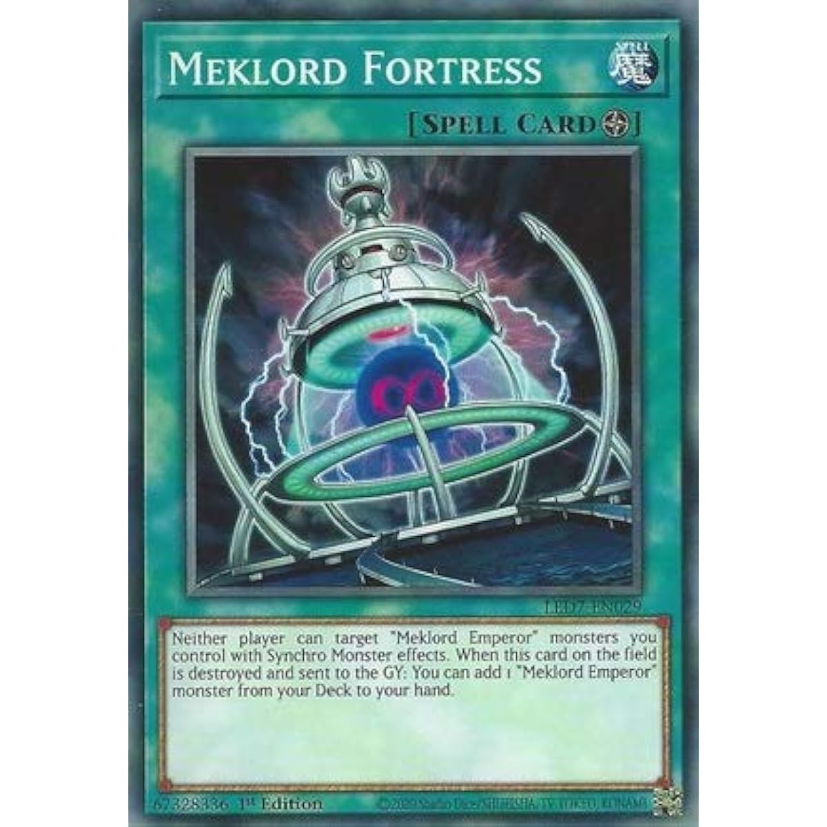 Meklord Fortress - LED7-EN029 - Common - 1st Edition.