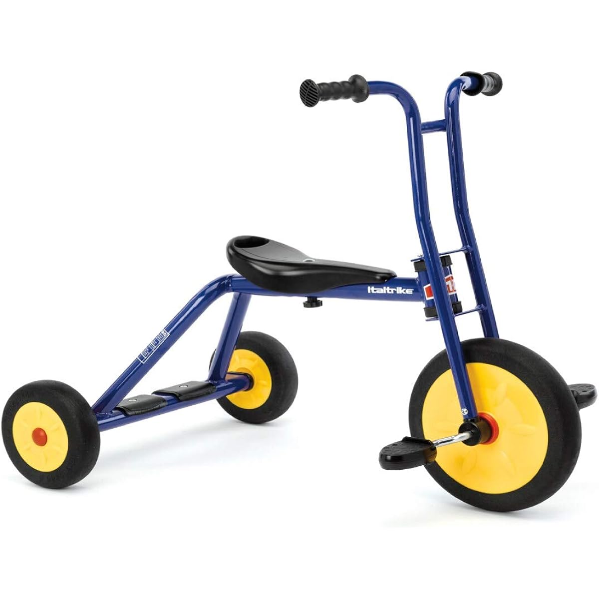Italtrike Atlantic Large 14" Outdoor Tricycle for Toddlers and Children 4-6 Years Blue