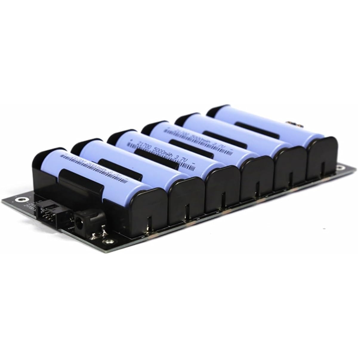 Battery Equalizer Power Bank Case 12V Battery Holder 21700 Storage Box Balance Circuit 40A 80A BMS PCB 3S Powerwall 21700 Battery Pack DIY Electric Bike (Color : 3S2P 80A BMS)