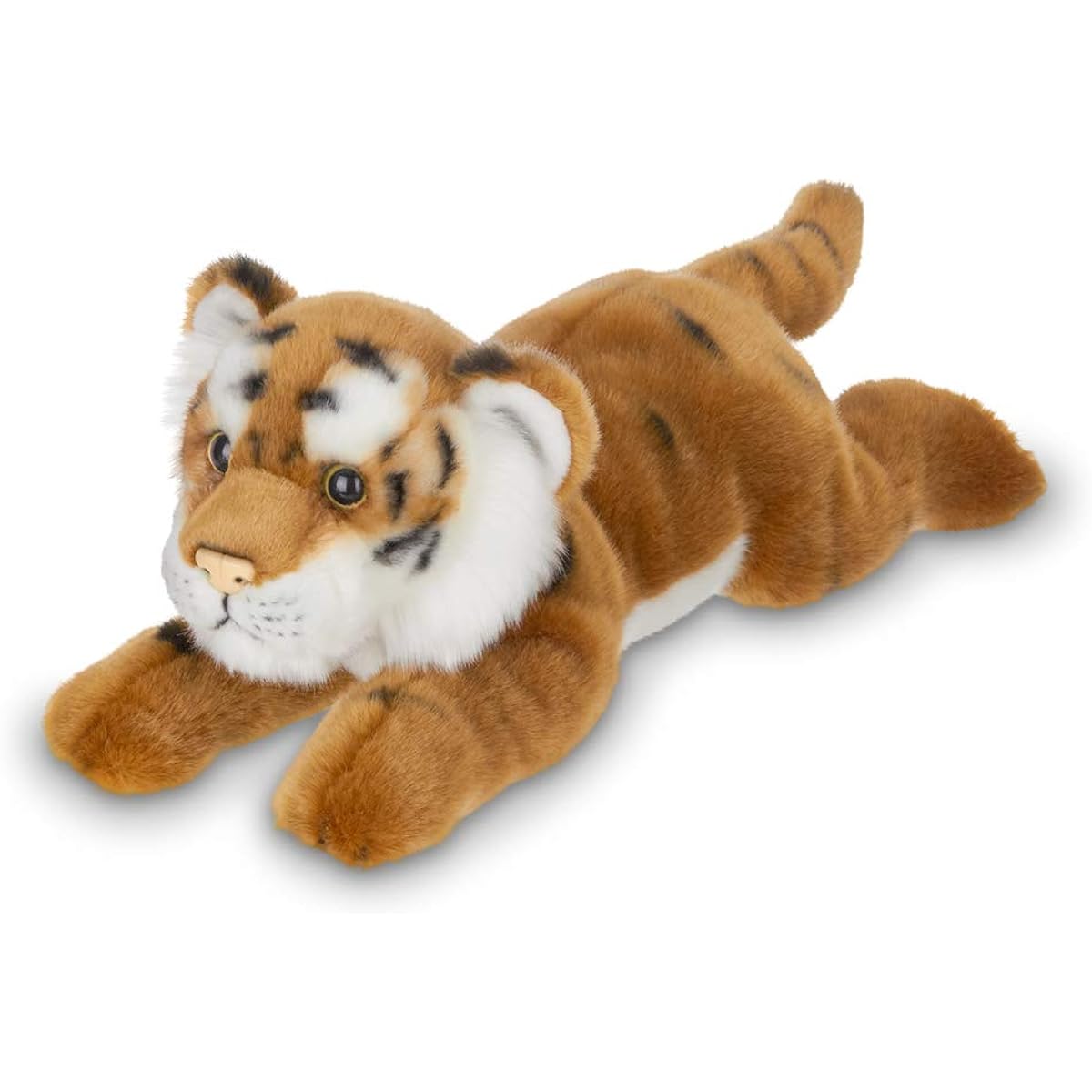 Bearington Saber Plush Tiger Stuffed Animal 14"